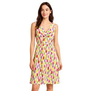 Kate Spade New York Silk Confetti Dress Yellow Size 4